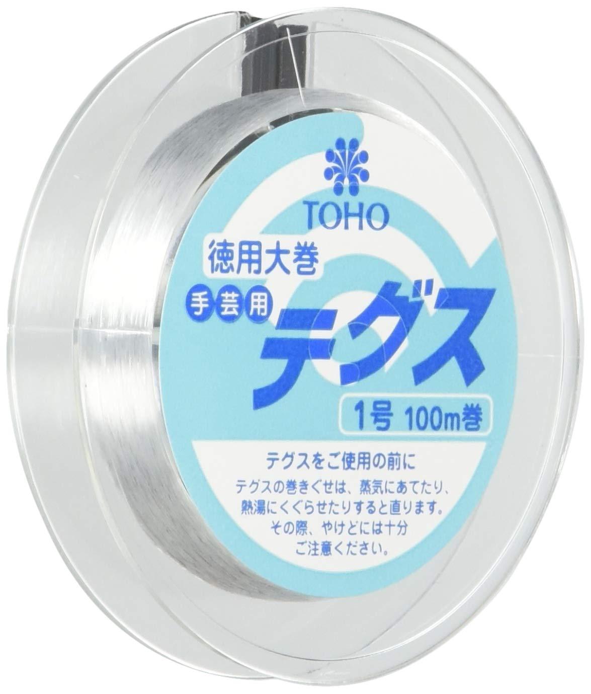 TOHO Fishing Line Approx. 0.17mm Thickness × Approx. 100m Spool Size 1 Suki 6-100-1