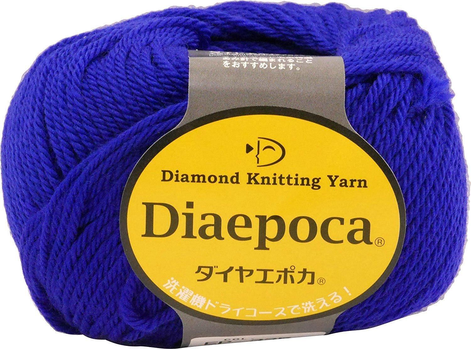Daiya Yarn Daiya Epoca Yarn Medium Weight Col.335 Blue Family 40g Approx. 81m