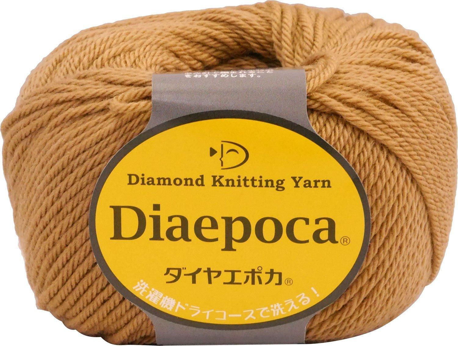 Daiya Yarn Daiya Epoca Yarn Medium Weight Col.352 Brown Family 40g Approx. 81m
