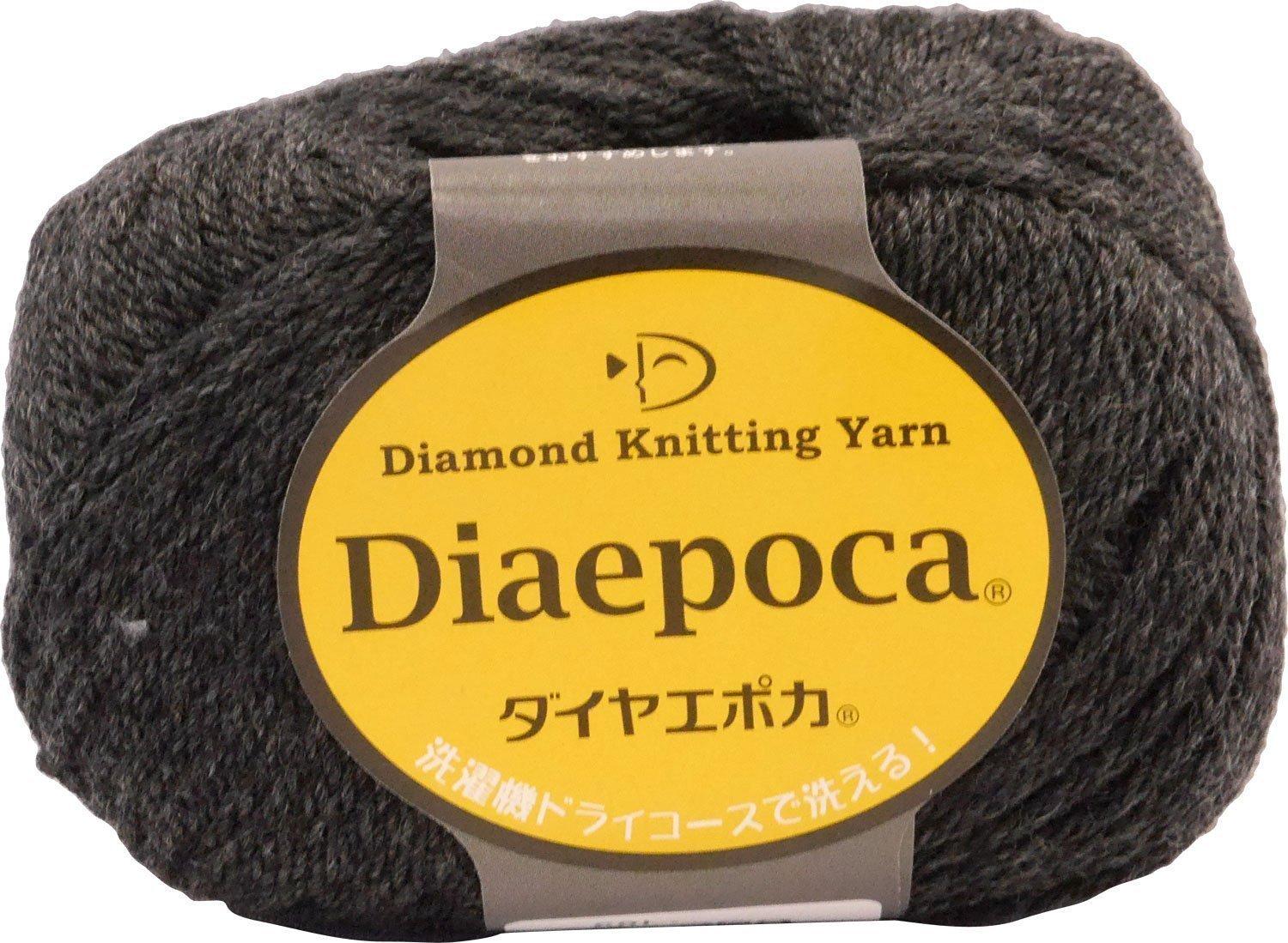 Daiya Yarn Daiya Epoca Yarn Medium Weight Col.359 Gray Family 40g Approx. 81m