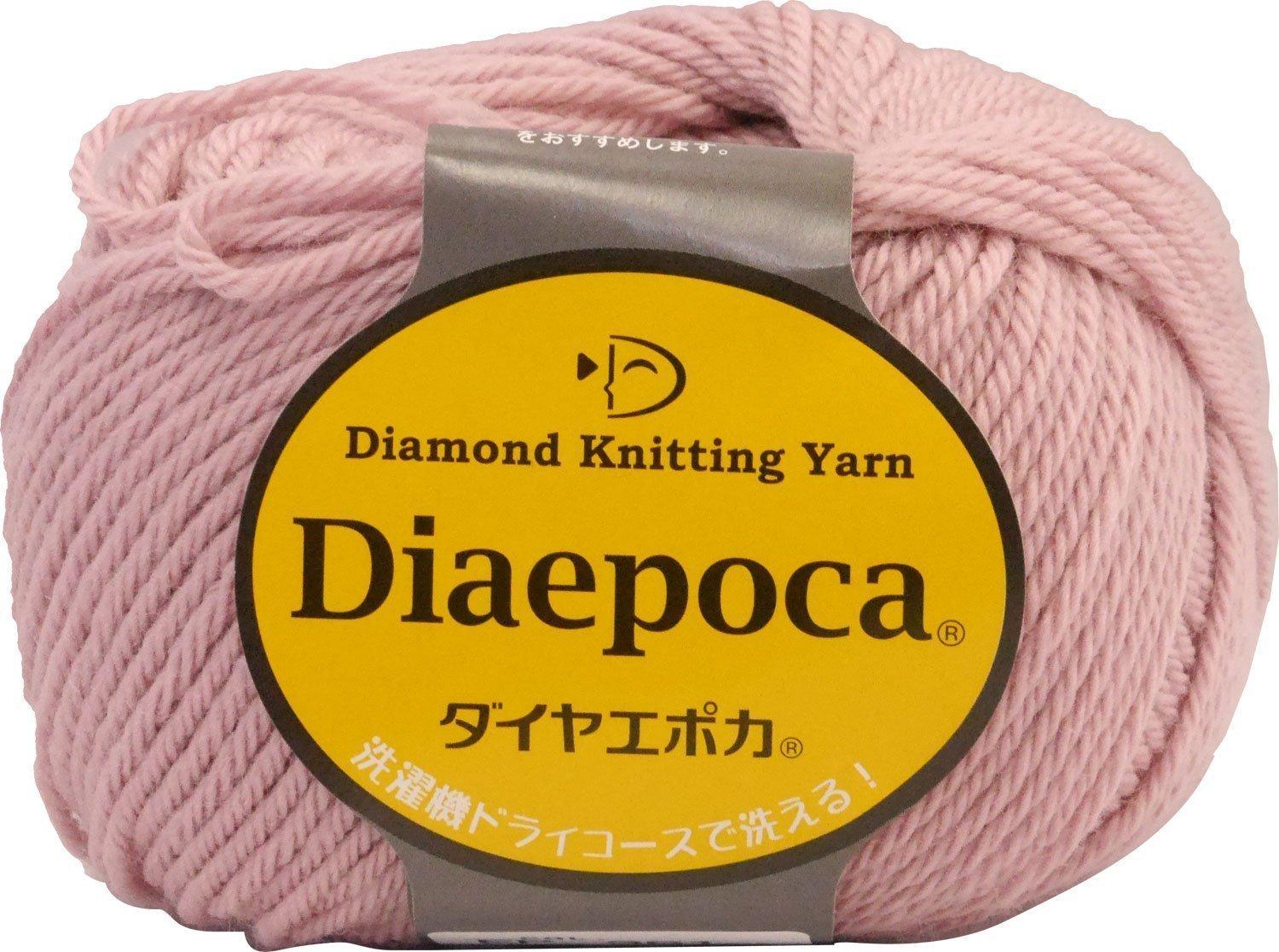 DIA Yarn DIA EPOCA Yarn Medium Weight Col.361 Pink Family 40g Approx. 81m