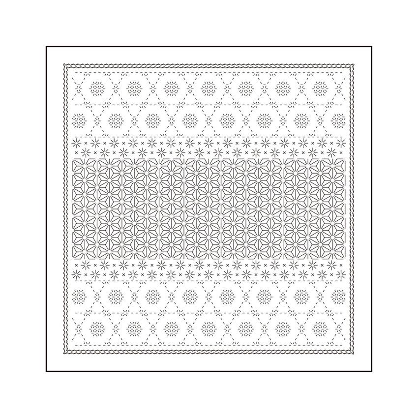 Olimpas Silk Flower Cloth Pack “La bouquetiere” Snow Crystal White H-1110