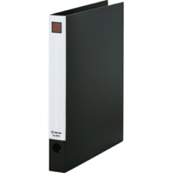 King Jim Lever Ring File O Type 250-Sheet Capacity A4 Vertical Black 6672-BK