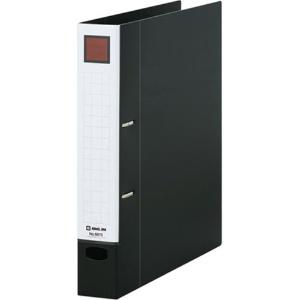 King Jim Lever Ring File D Type 350-Sheet Capacity A4 Vertical Black 6873-BK