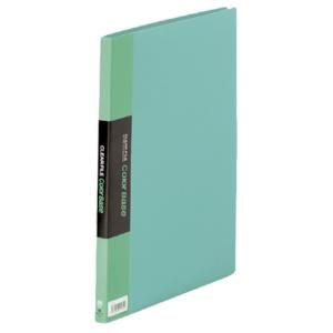 King Jim Clear File Color Base 20-Pocket A4 Vertical Green 132C-G