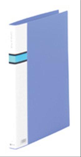 King Jim Z-File Long Z Type 150-Sheet Capacity A4 Vertical Blue 572-B