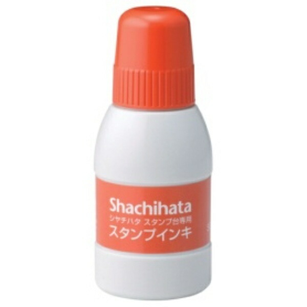 Shachihata Stamp Pad Refill Ink 40ml Vermilion SGN-40-OR 1 piece