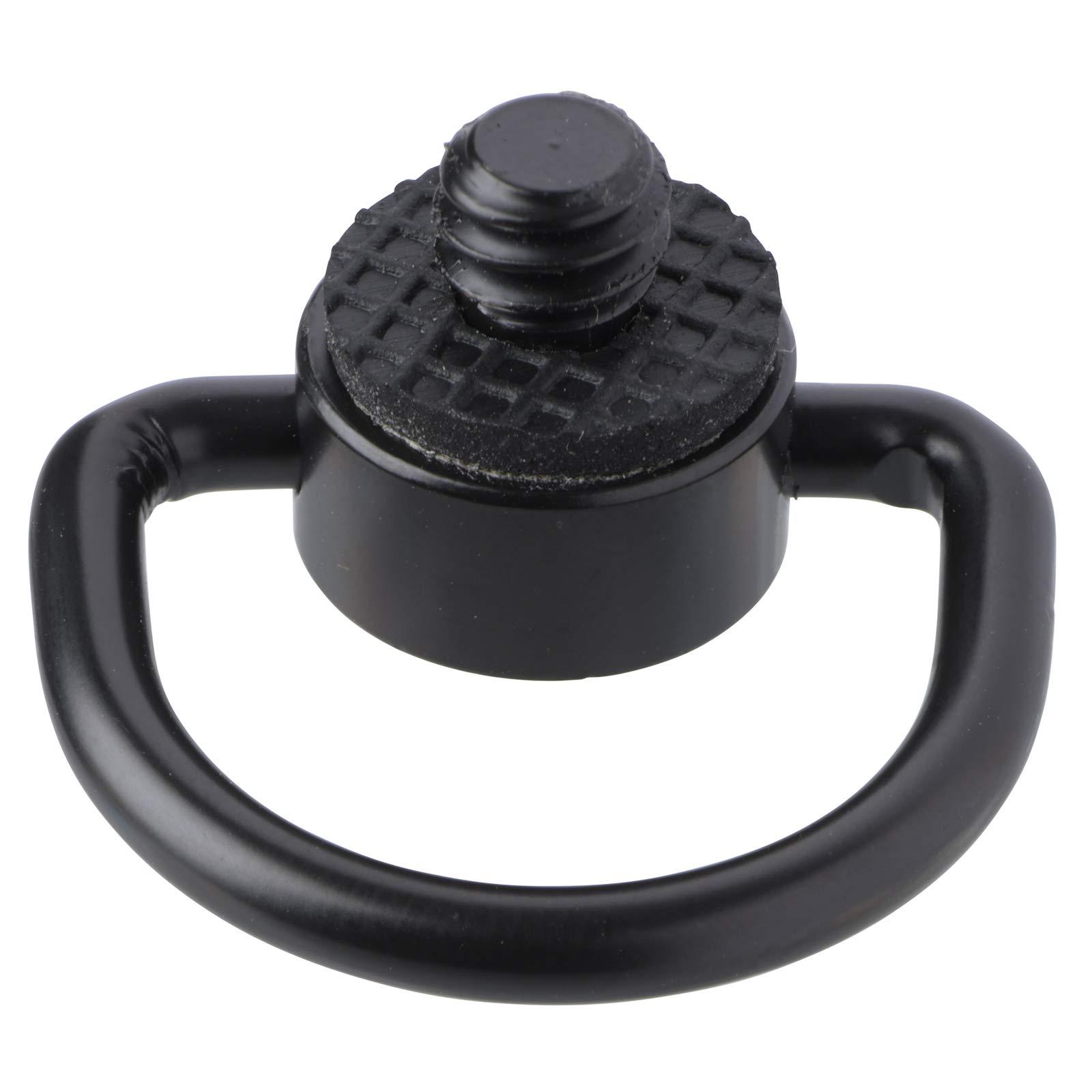 Etsumi 1/4-inch Screw Camera Strap D-Ring, Black VE-6950