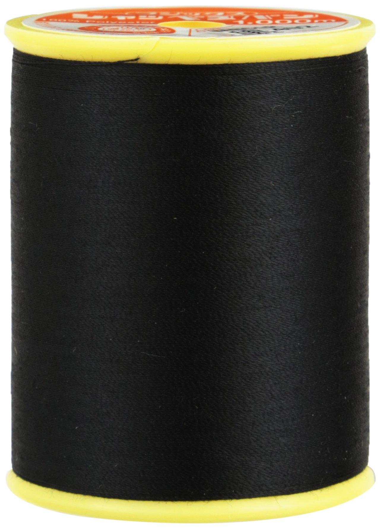 FUJIX Shappespan Lightweight Sewing Thread No. 90 1000m Black