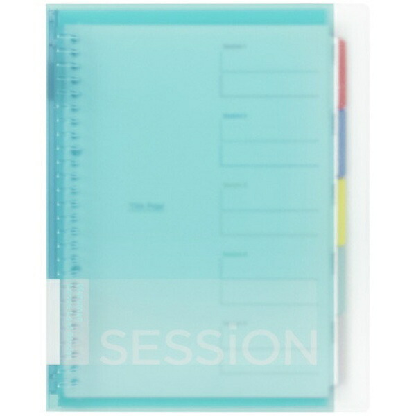 Maruman Loose-Leaf Binder Session B5 26-Hole Light Blue F310-52