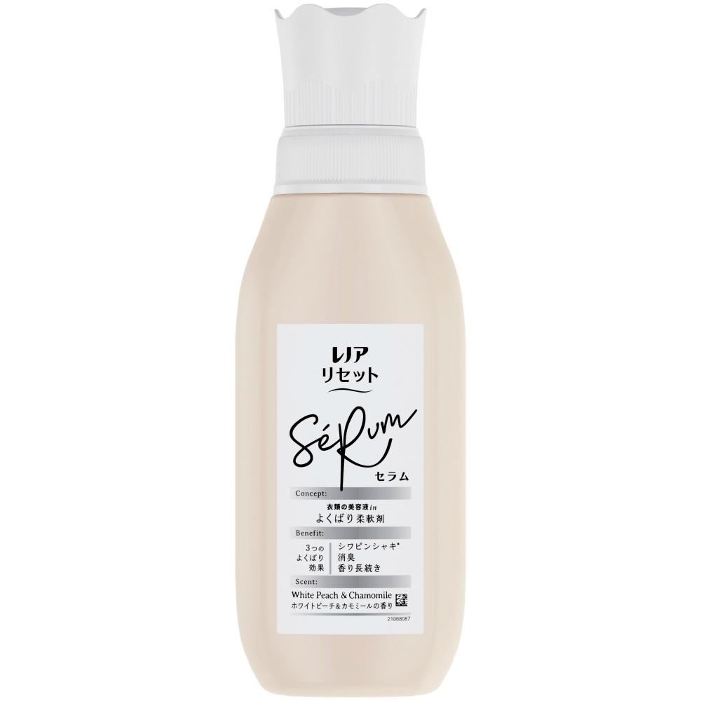 Lenor Reset Serum Fabric Softener White Peach & Chamomile 500mL