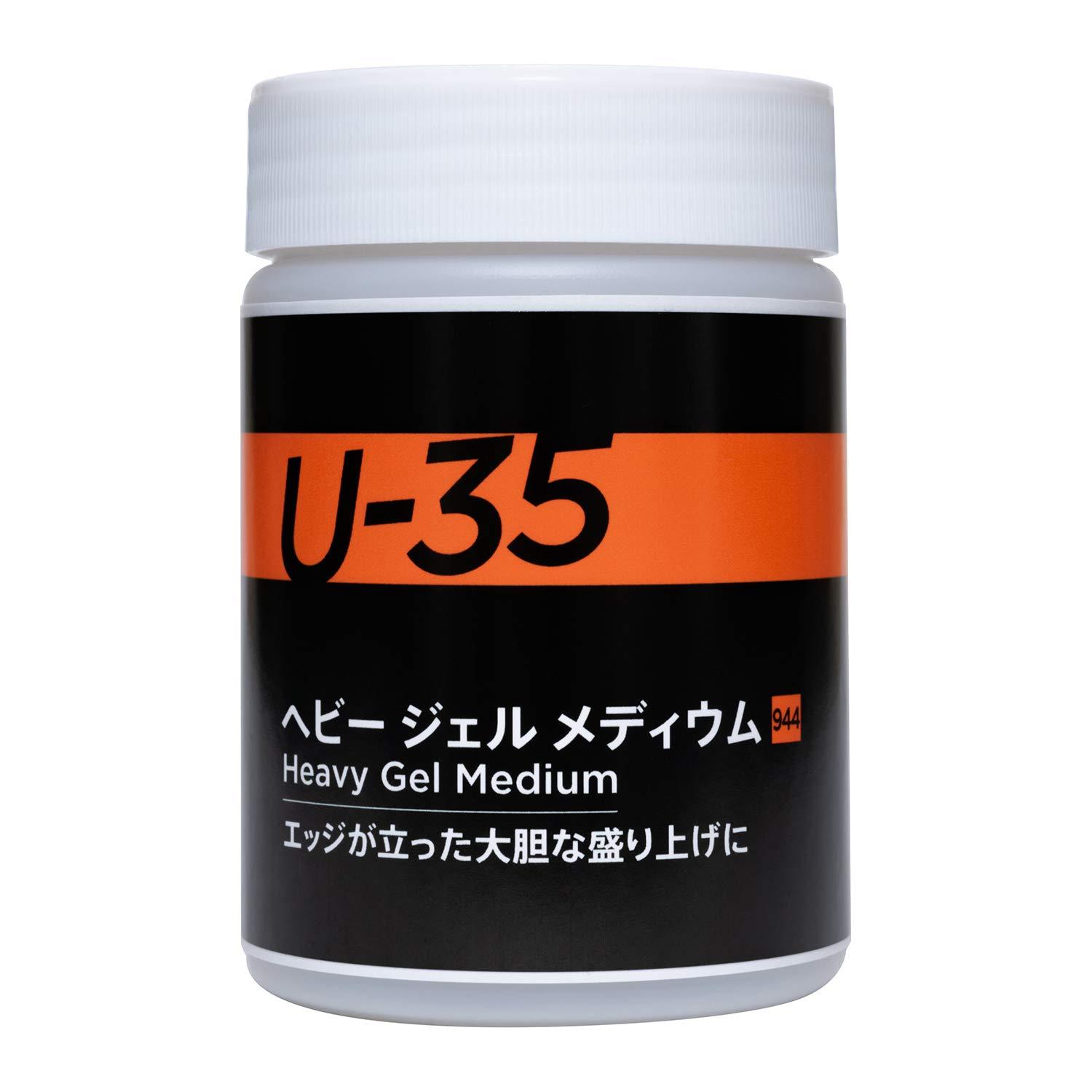 Turner Color Medium U-35 Heavy Gel Medium UA250944 250ml, Colorless