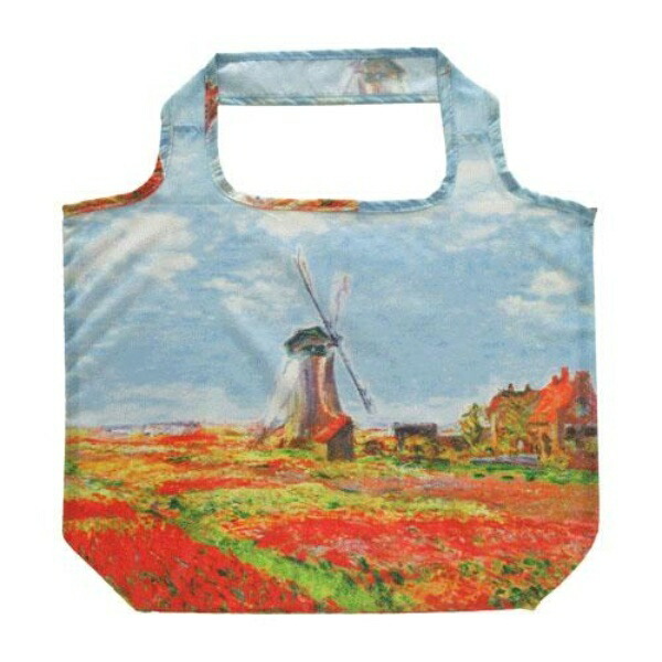 U-Power Masterpiece Eco Bag: Monet's “Tulip Field”