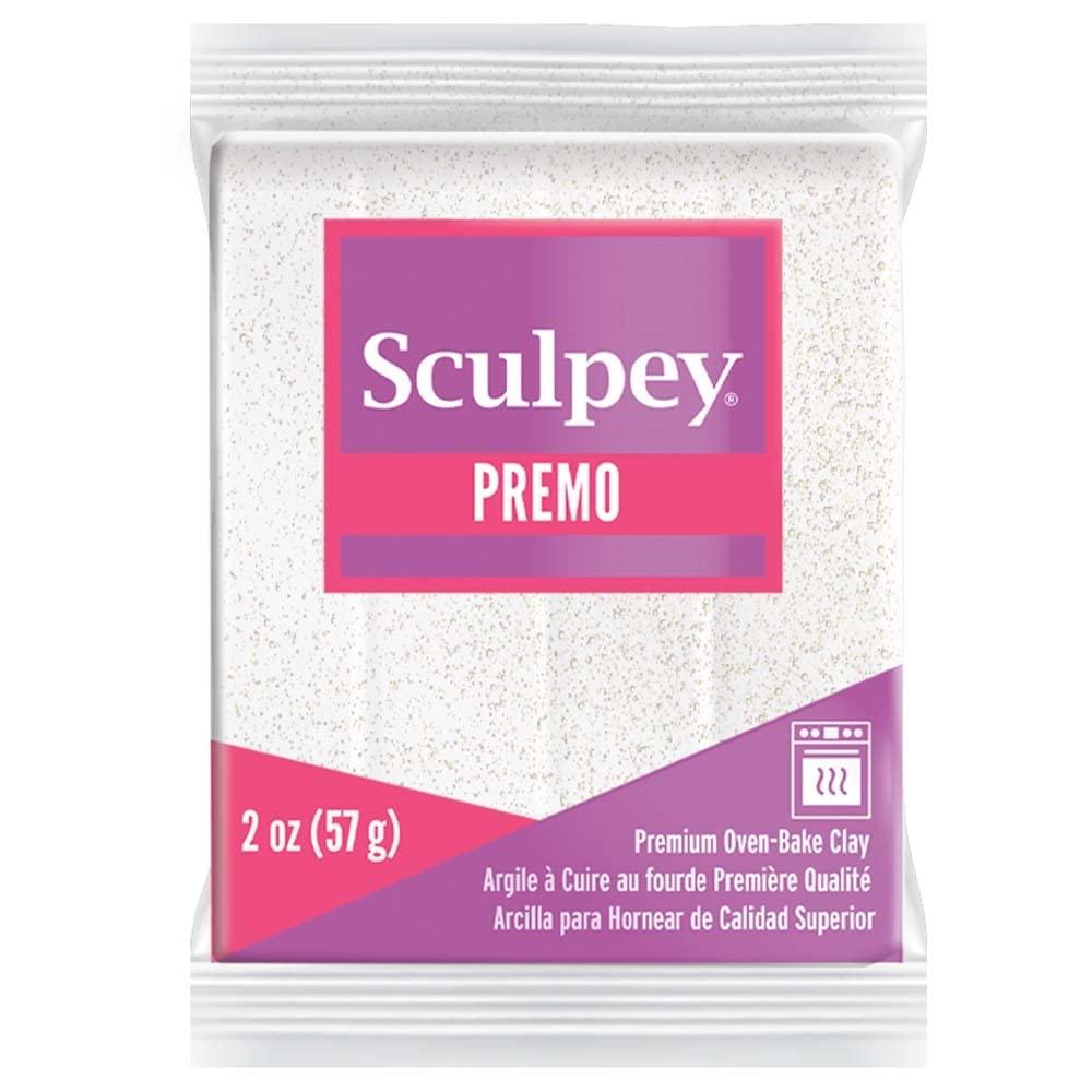 Resin Clay premo 2oz No.5057 Frost White Glitter Glitter