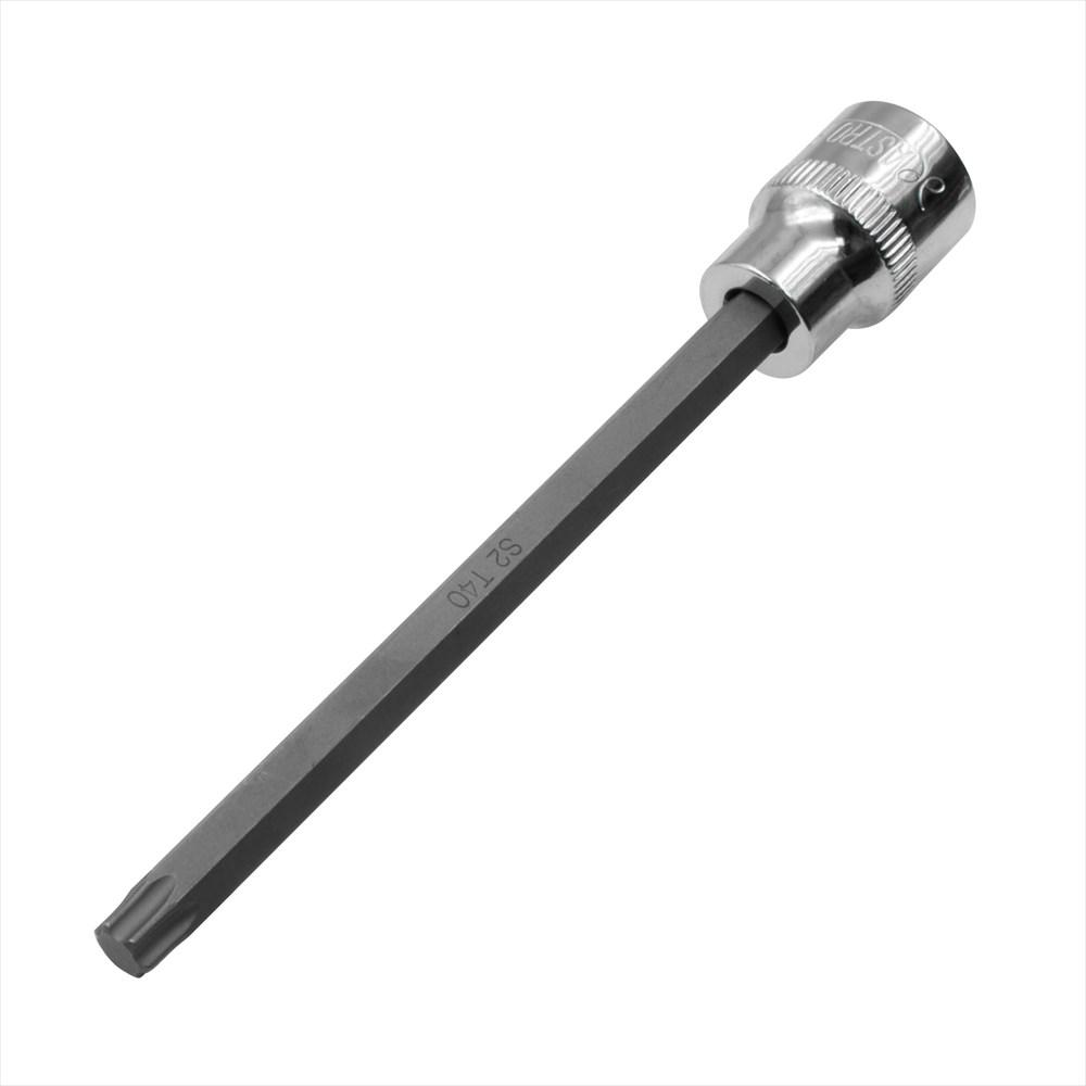 Astro Products 3/8DR Bit Socket Long Hex Lobe T40 Socket Bit Star-shaped Flower-shaped Long Bit Socket Special Special Screw