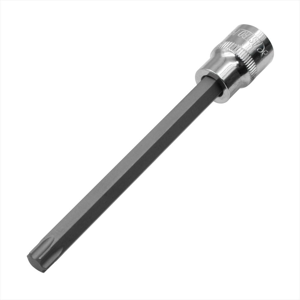 Astro Products 3/8DR Bit Socket Long Hex Lobe T50 Socket Bit Star-shaped Flower-shaped Long Bit Socket Special Special Screw