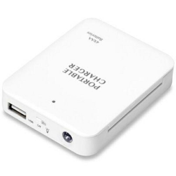 Japan Trust Technology USB Battery Pack 3 (White) USBDP3-WH