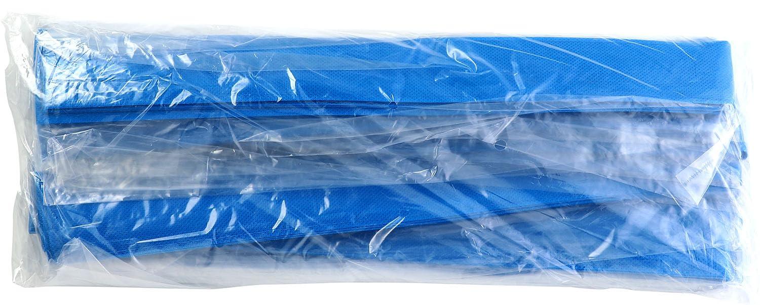 [Artec] Sports Day Cheering Relay Supplies Colored Non-Woven Fabric Headbands Blue 10-Pack 18194