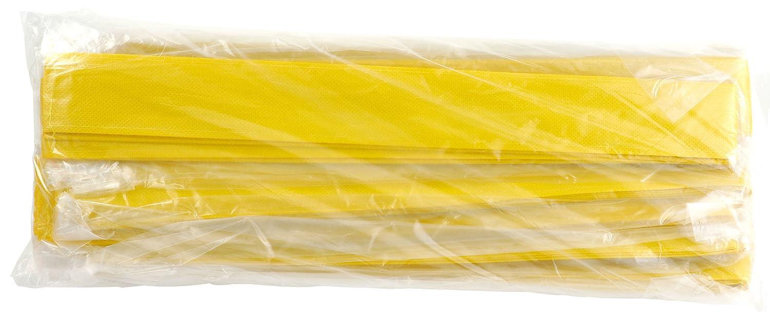 [Artec] Sports Day Cheering Relay Supplies Colored Non-Woven Headband Yellow 10-Pack 18195
