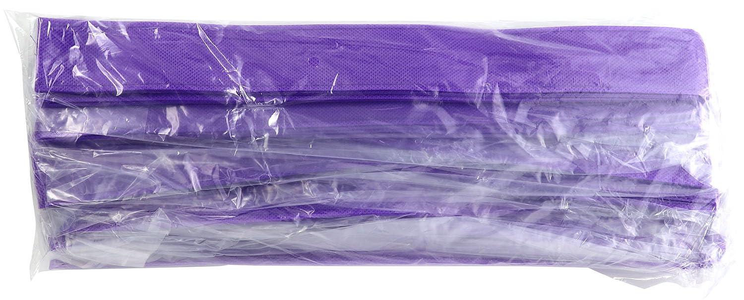[Artec] Sports Day Cheering Relay Supplies Colorful Non-Woven Fabric Headband Purple 10-Pack 18199