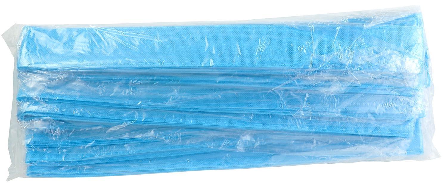 [Artec] Sports Day Cheering Relay Supplies Colorful Non-Woven Fabric Headband Light Blue 10-Piece Set 18201