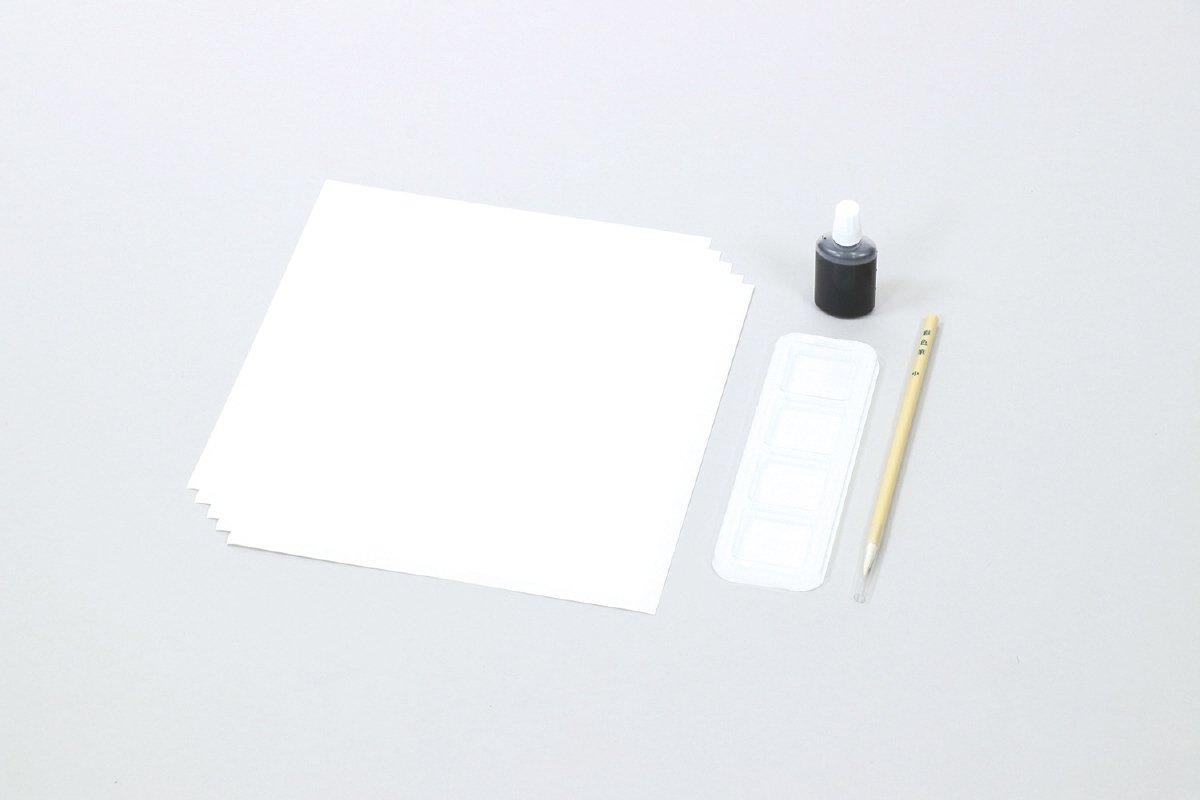 Ink Painting Personal Set with Colored Brushes