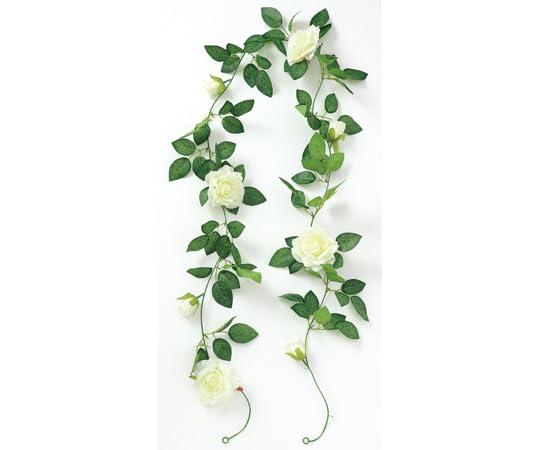 Artec Fake Green Garland Rose White 75216