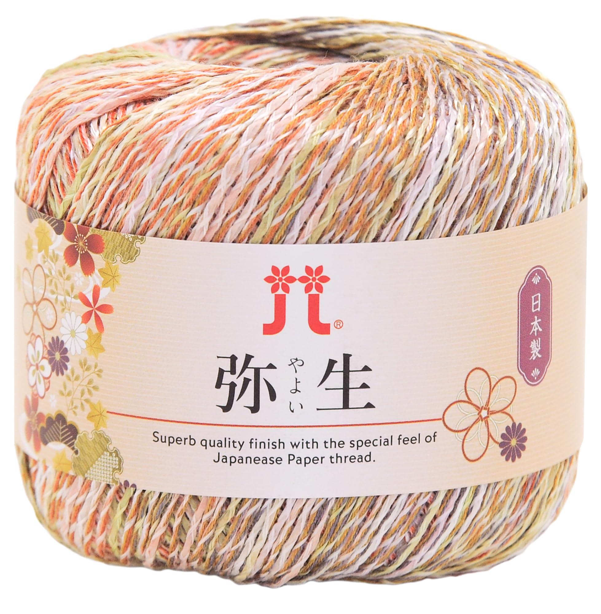 Hamana Hand-Knitting Yarn Yayoi Medium Weight COL. 1 Multicolor Type 25g Approx. 110m 3343