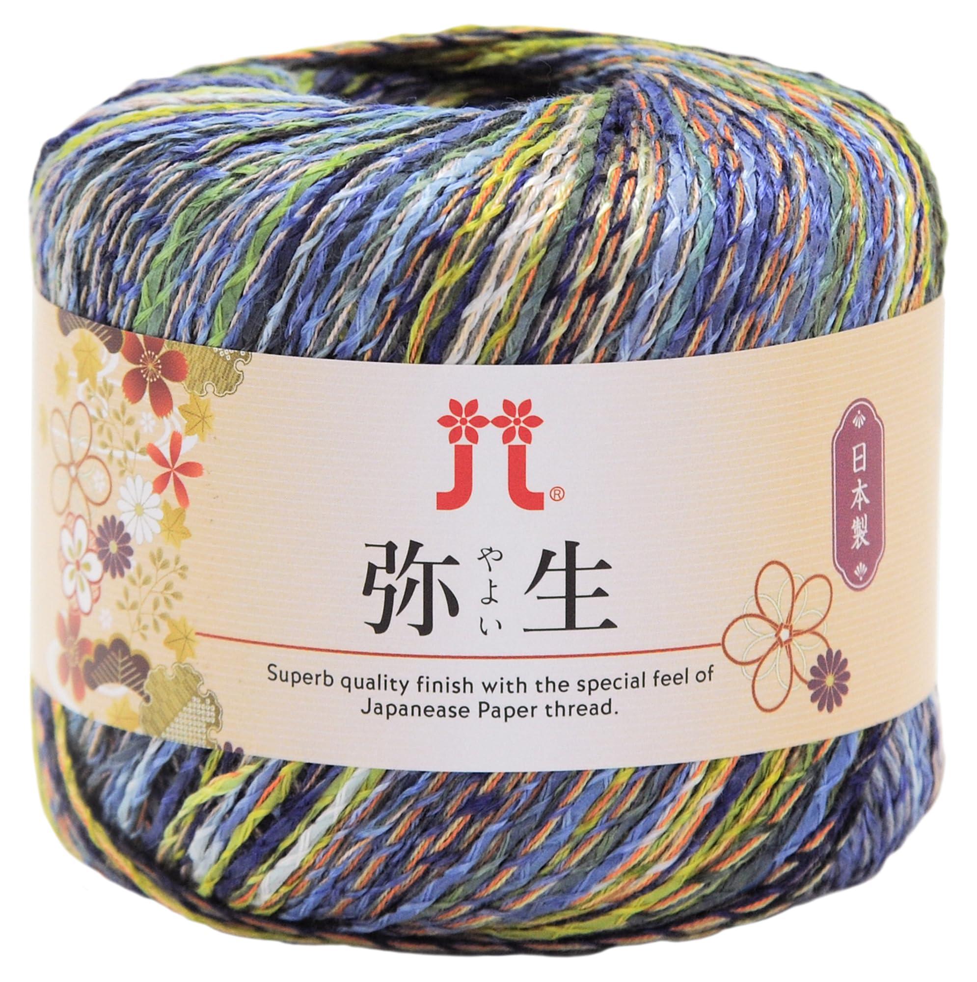 Hamana Hand-Knitting Yarn Yayoi Medium Weight COL. 5 Multicolor Type 25g Approx. 110m 3343