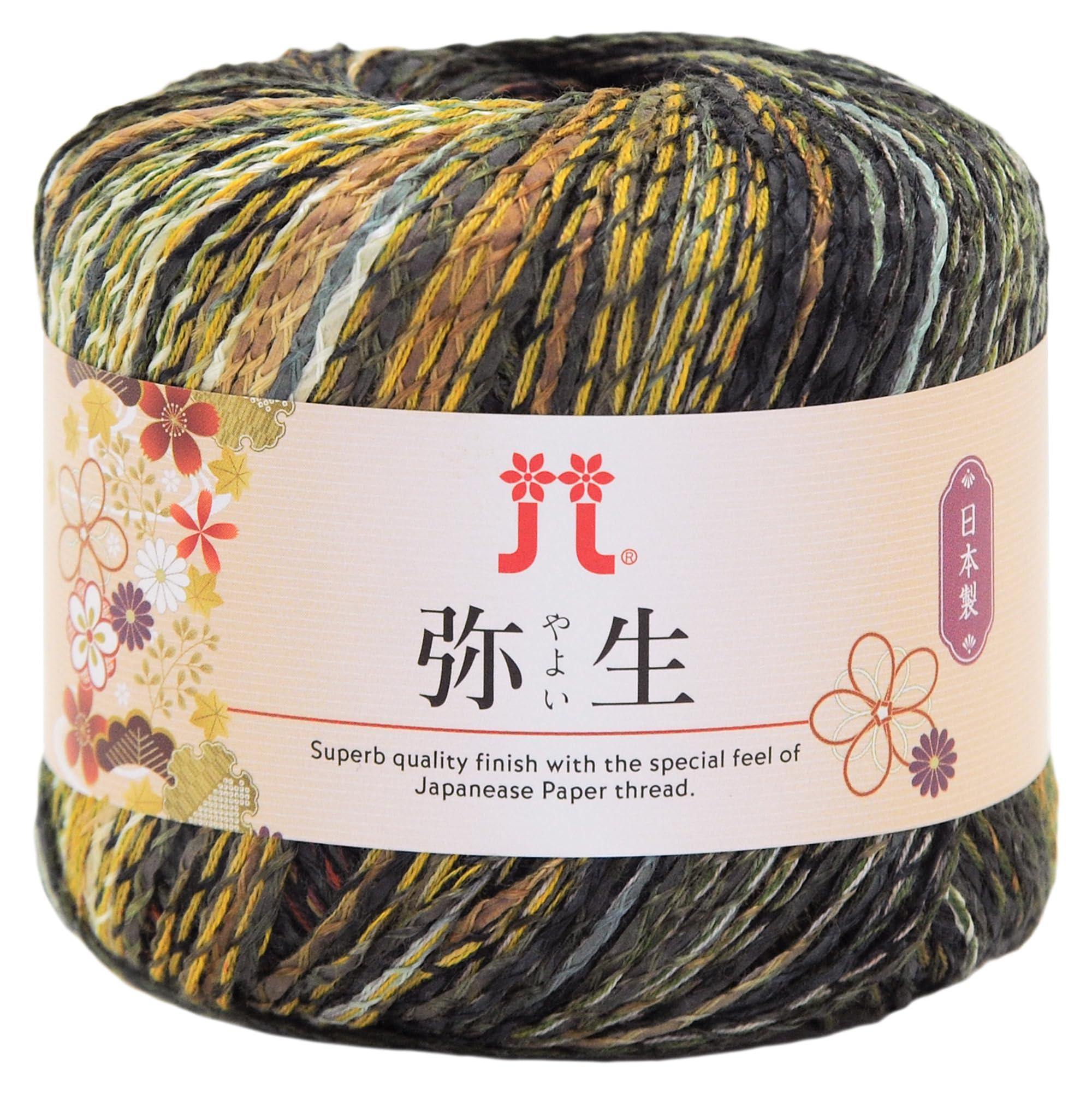 Hamana Hand-Knitting Yarn Yayoi Medium Weight COL. 6 Multicolor Type 25g Approx. 110m 3343