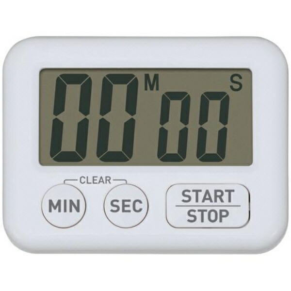 Aswill Kitchen Timer Antibacterial Model KT119W White
