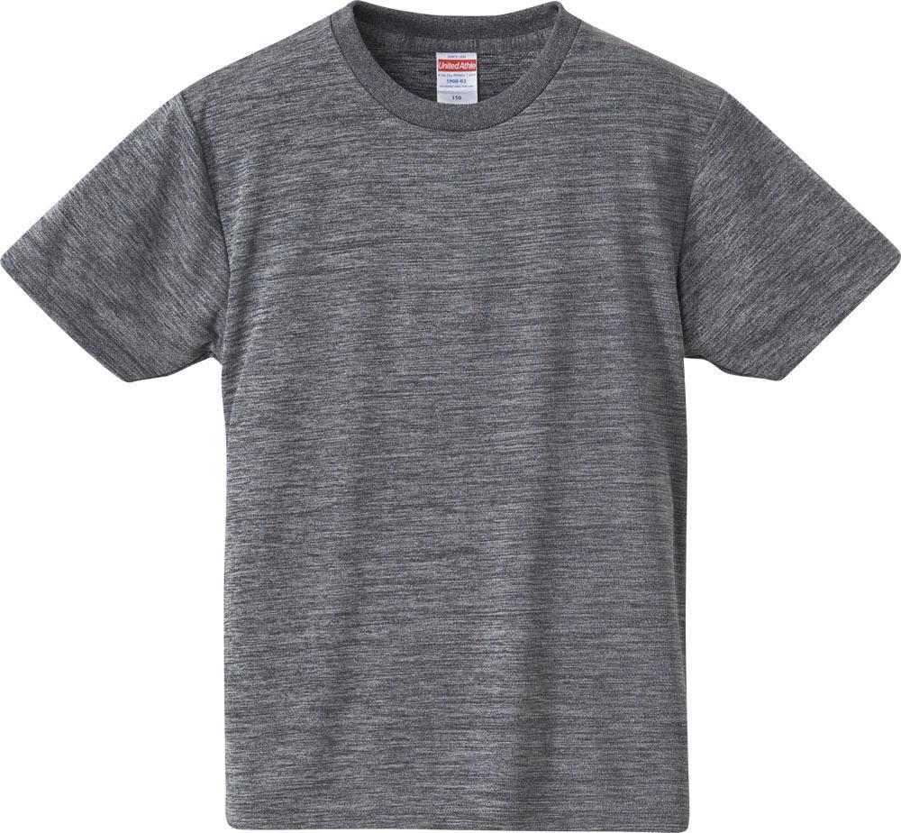 [United Athle] 4.1oz Dry Athletic T-Shirt 590002 Heather Charcoal Japan 120 (Equivalent to Japanese size 120)