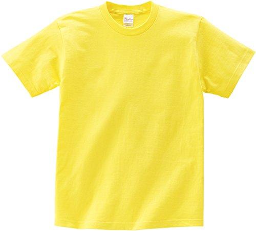 [Printstar] Short-Sleeve T-Shirt 5.6 oz Heavyweight T-Shirt 00085-CVT_K Boys Yellow 150cm