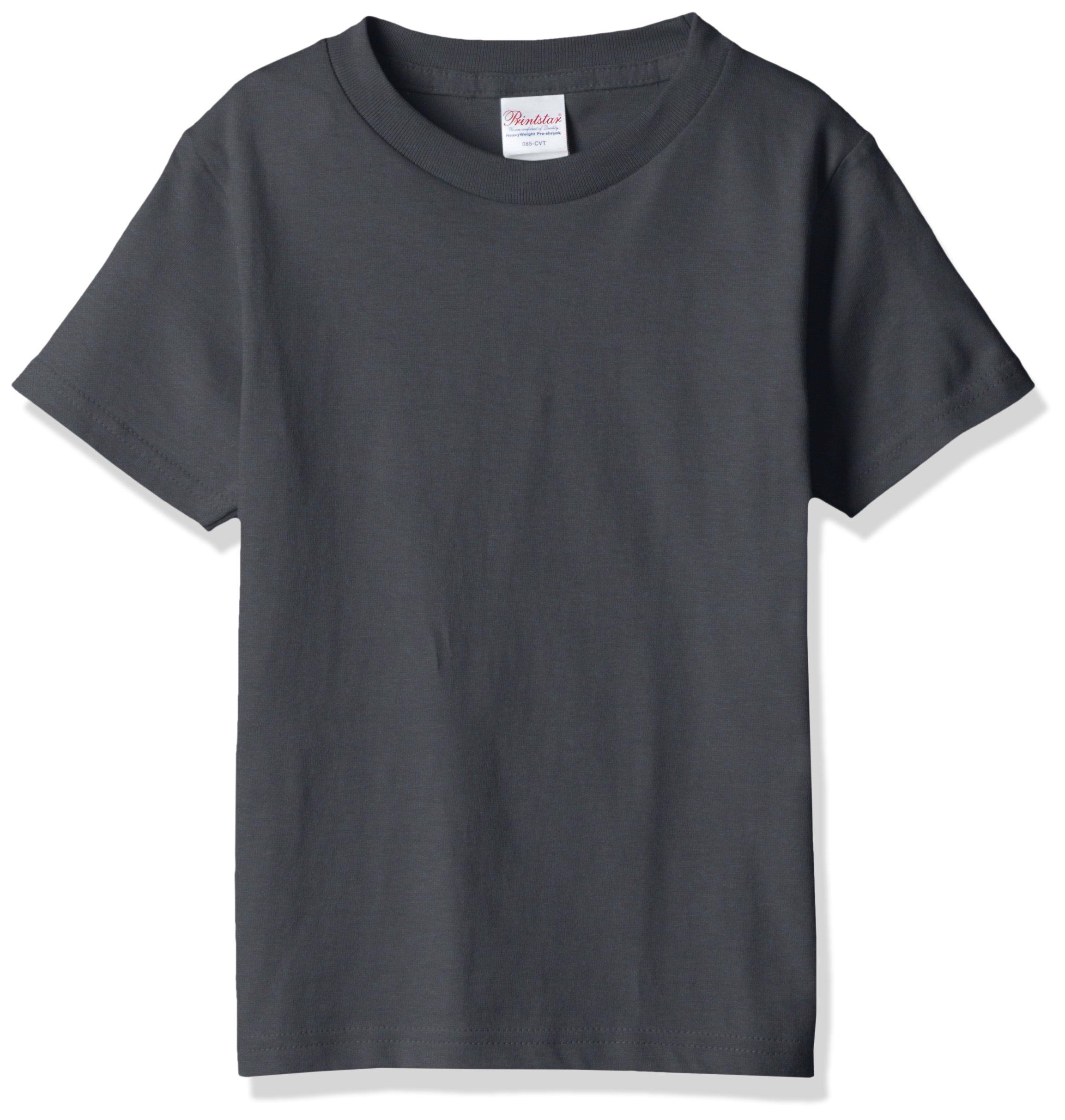 [Printstar] Short-Sleeve T-Shirt 5.6 oz Heavyweight T-Shirt 00085-CVT_K Boys Denim 130cm