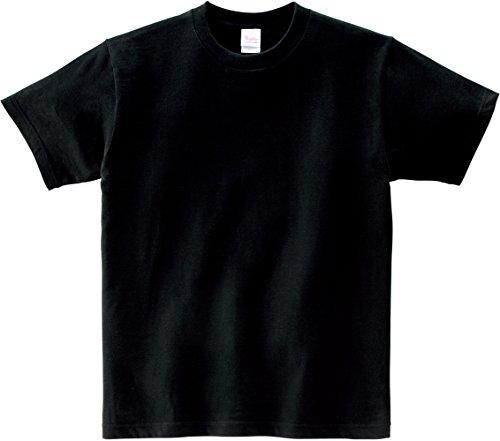 [Printstar] Short-Sleeve T-Shirt 5.6 oz Heavyweight T-Shirt 00085-CVT_K Boys Black 120cm