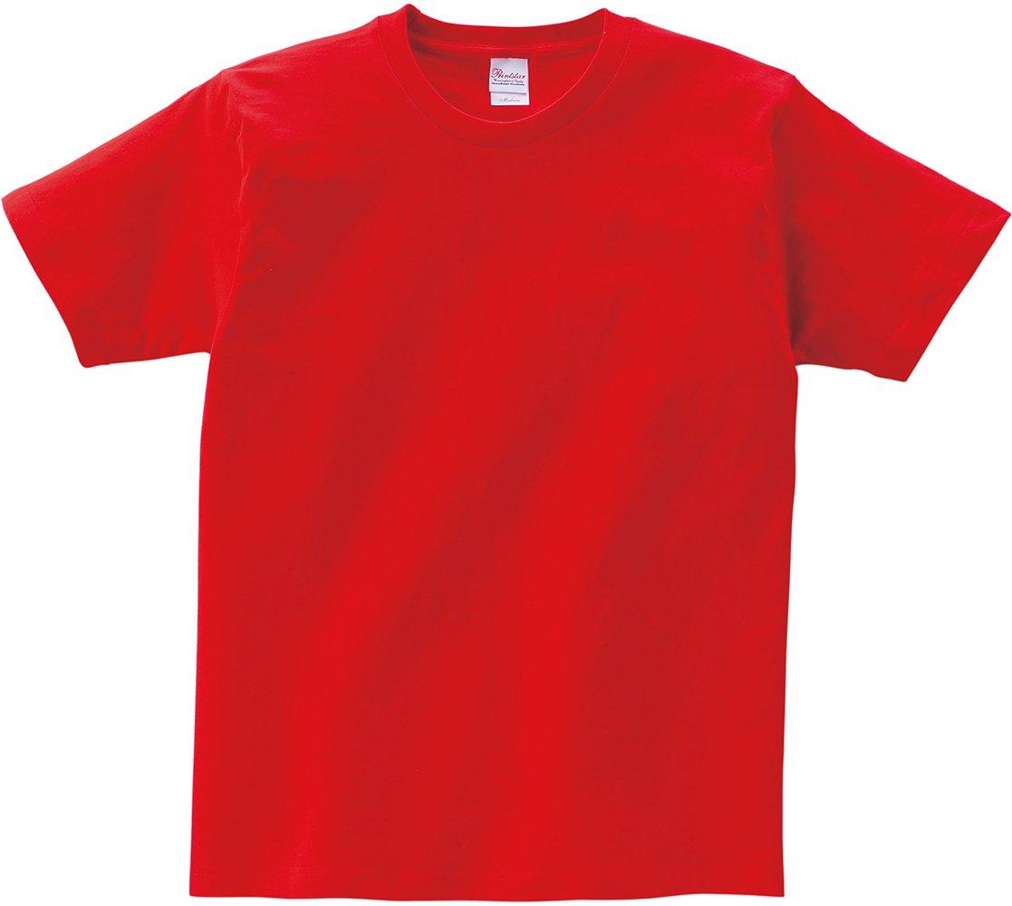 [Printstar] Short-Sleeve T-Shirt 5.6 oz Heavyweight T-Shirt 00085-CVT_K Boys Red 120cm