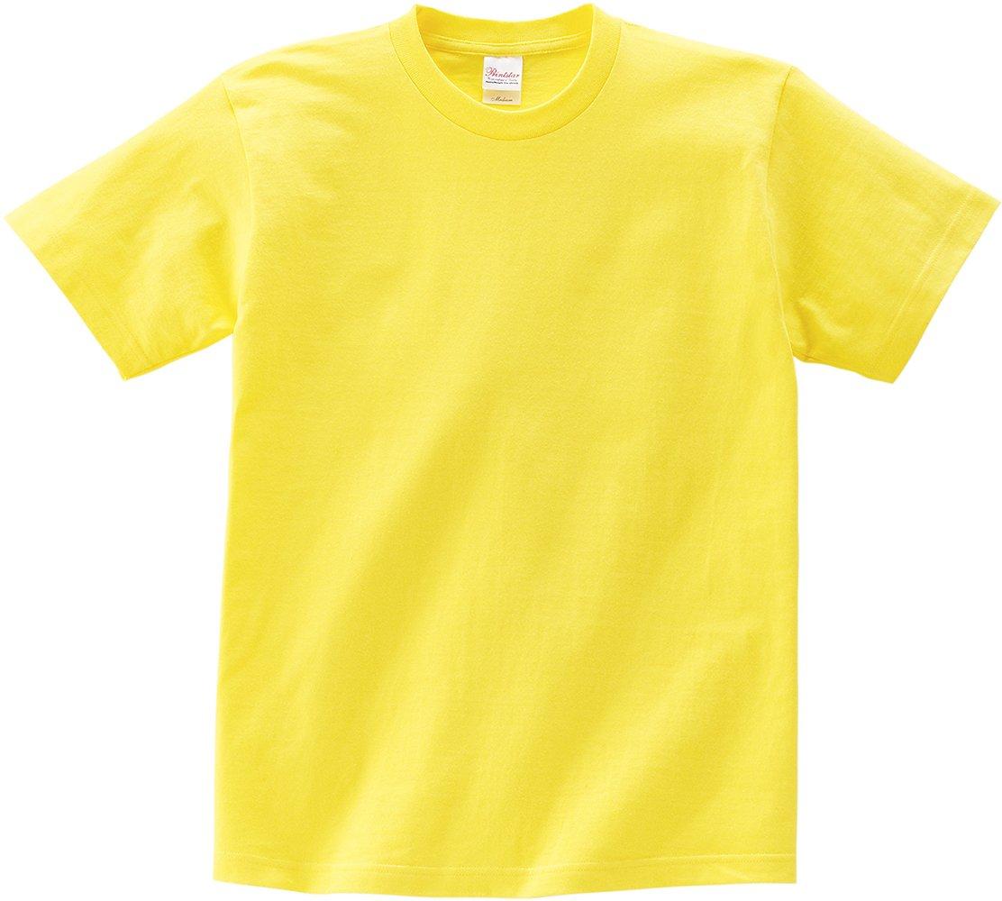 [Printstar] Short-Sleeve T-Shirt 5.6 oz Heavyweight T-Shirt 00085-CVT_K Boys Yellow 130cm