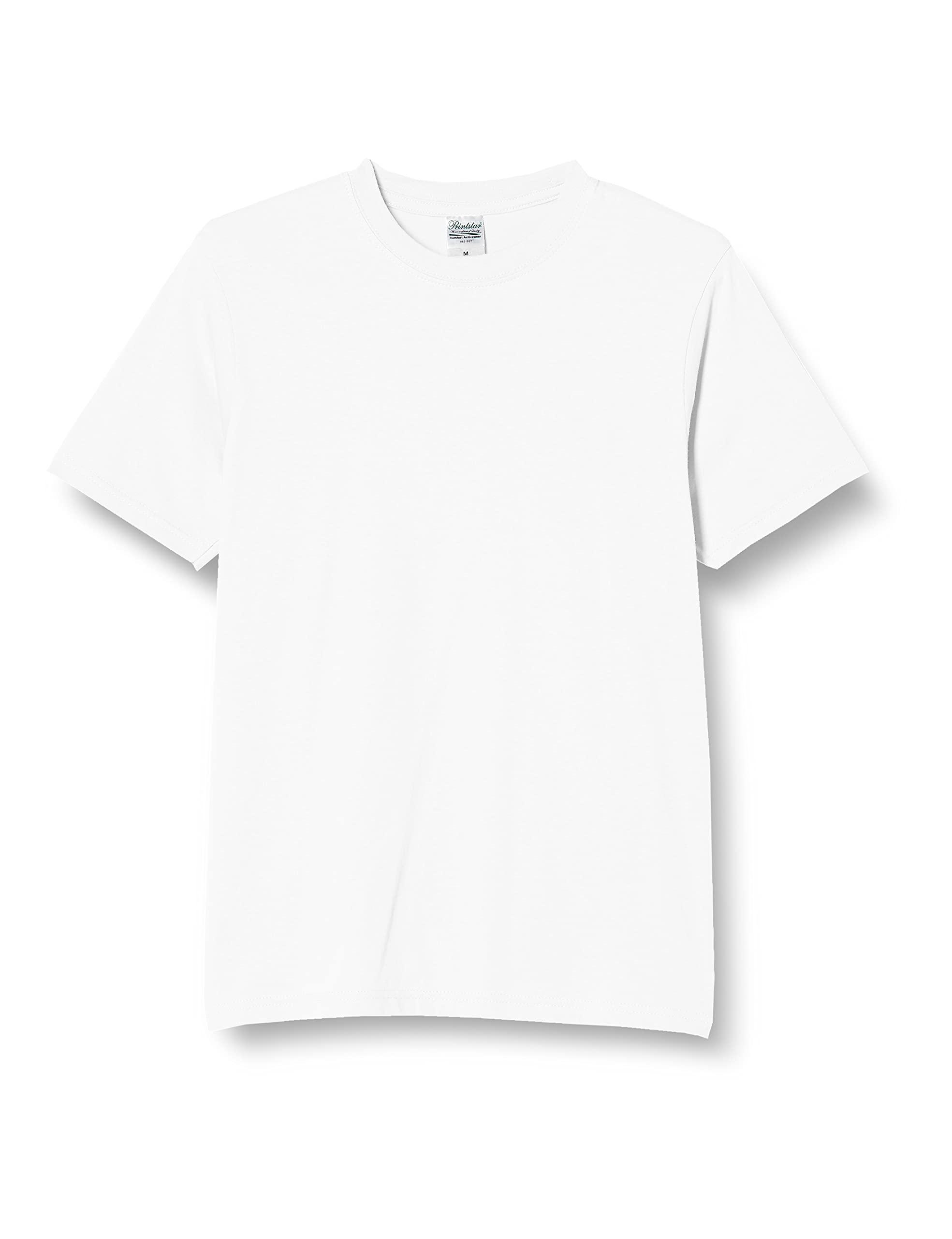 [Printstar] Short Sleeve 4.0 oz Lightweight T-Shirt 00083-BBT [Men's] White XXL