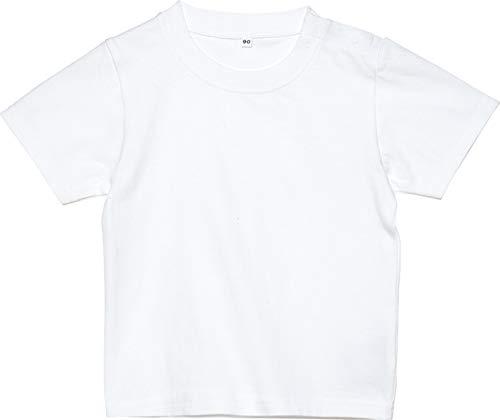 [Printstar] Short-Sleeve 5.6 oz CBT Heavyweight Baby T-Shirt White Japan 90cm (Equivalent to Japanese Size 90)