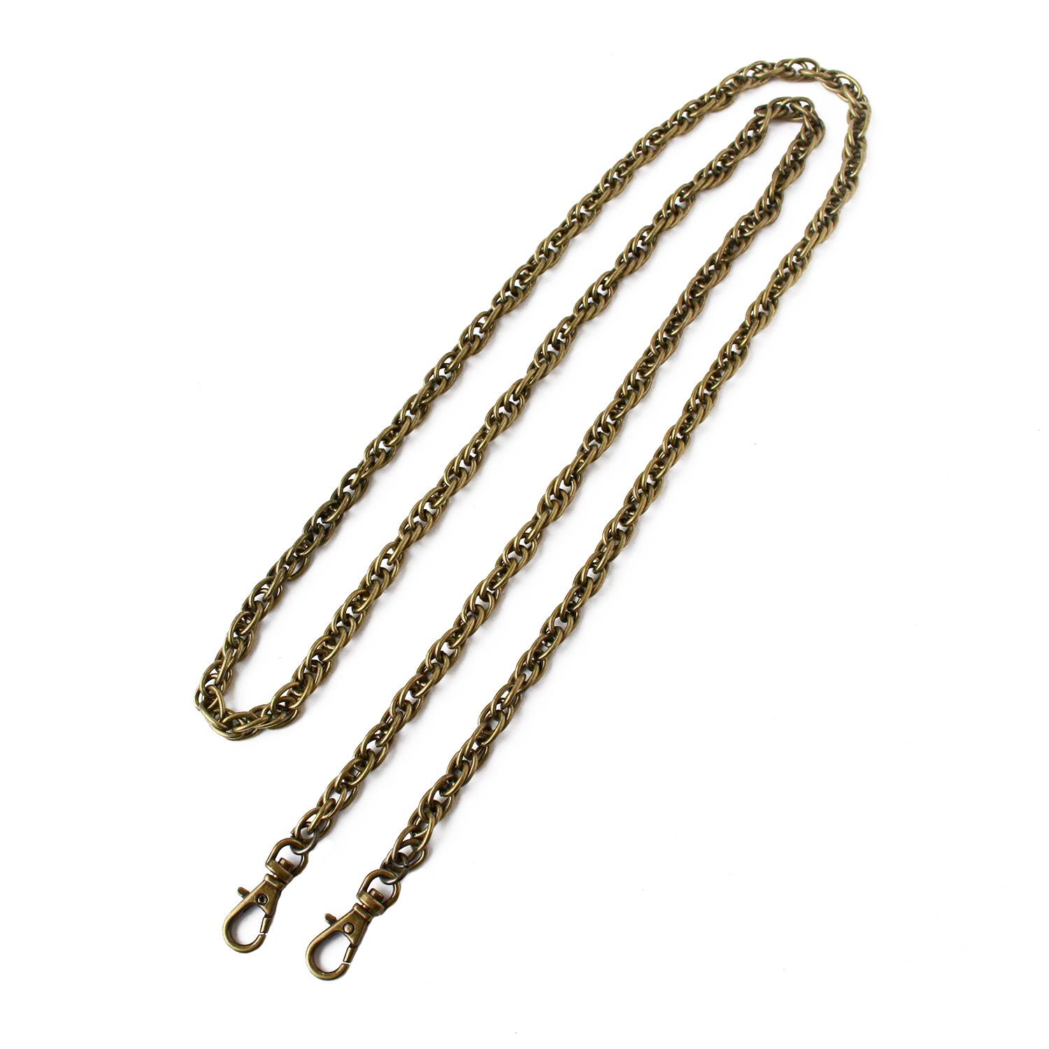 Nippon Chuko Chain Shoulder Strap 120cm Antique Gold TYC3120-AG