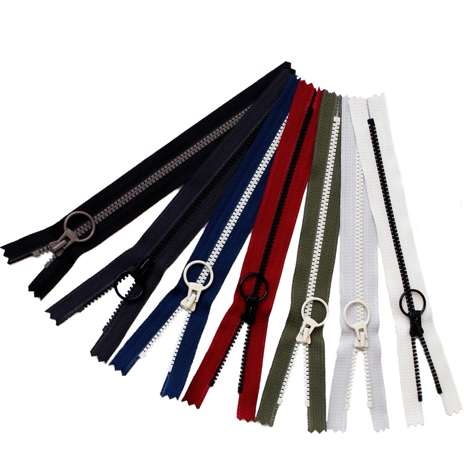 Y.K.K. Combi Fastener 20cm 7-Color Mix 3VSC20-7MIX