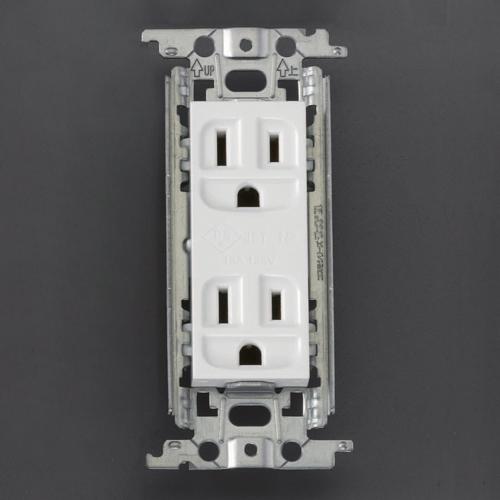 125V/15A Flush-Mount Outlet (2-Outlet/Grounded)