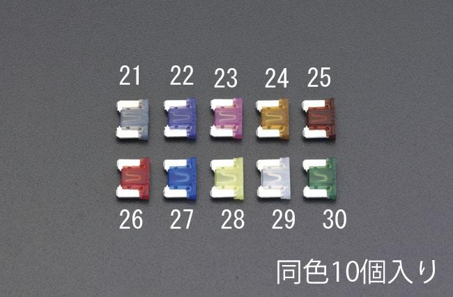 15A Low-Profile Automotive Fuses (10-Pack)