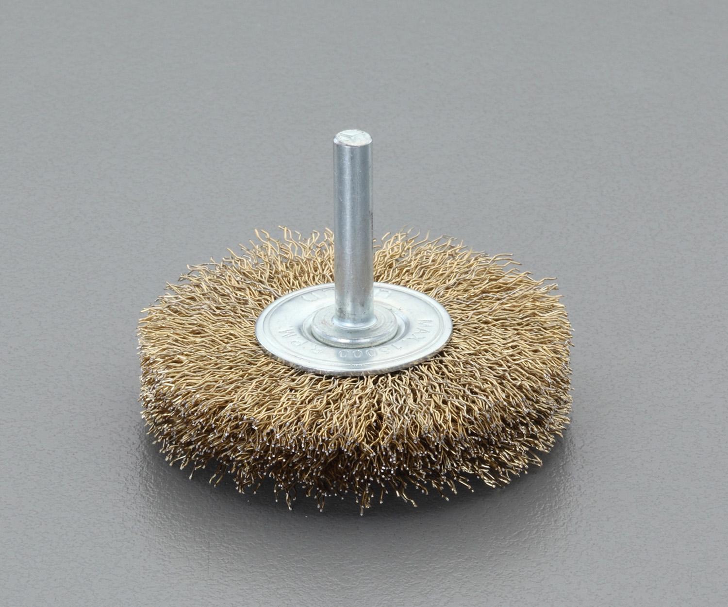 ESCO 75mm/6mm Shaft Mounted Brush (Flat Type/Steel) EA819BM-5