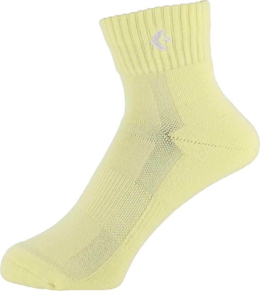 [Converse] Basketball Socks Color Ankle CB1610032S Pastel Yellow 25.0-27.0 cm