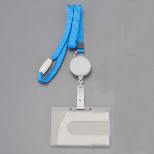 ESCO ID Card Name Tag (with Strap and Reel/Blue) EA956VA-98