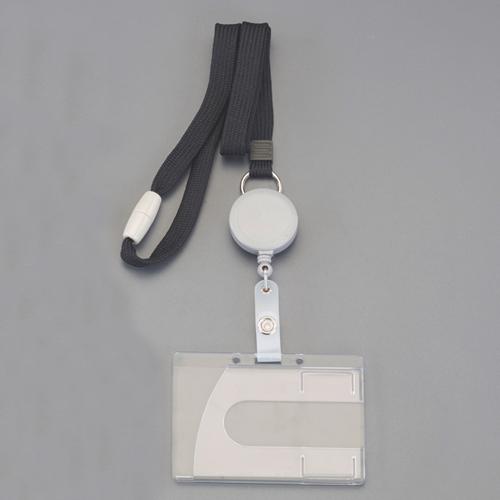 ESCO ID Card Name Tag (with Strap and Reel/Black) EA956VA-99