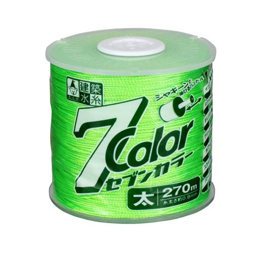 φ0.8mm x 270m Fluorescent Water Thread (Green / With Handle)