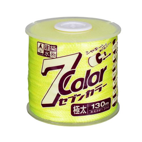 φ1.2mm x 130m Fluorescent Water Thread (Yellow / With Handle)