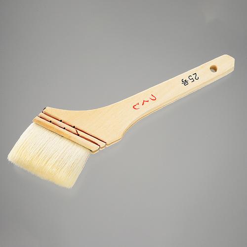 70mm Synthetic Resin Paint Brush (Goat Hair / Diagonal Bristles)